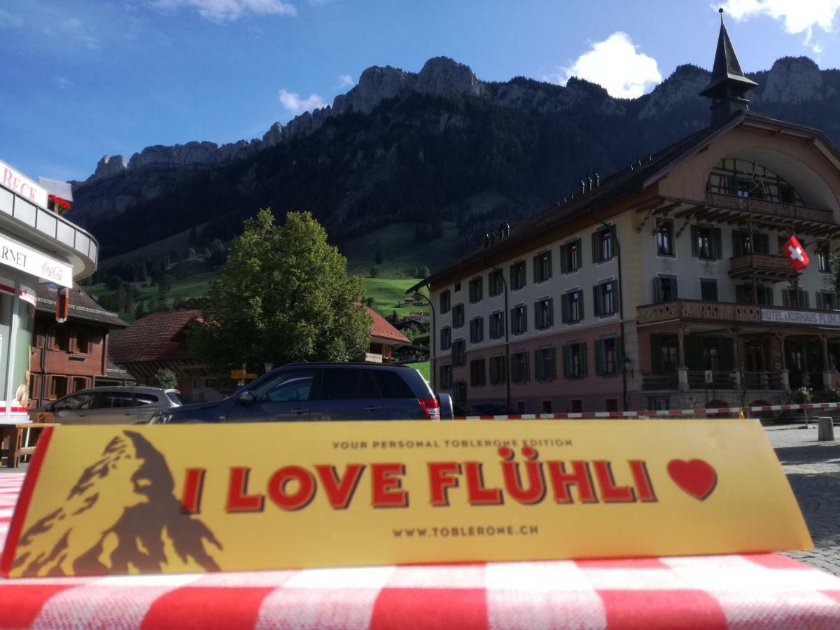 Apartmenthaus Kreuzbuche Fluehli ภายนอก รูปภาพ